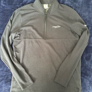 Nike Charcoal Dri-FIT Quarter Zip Jacket